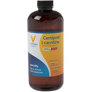 the Vitamin Shoppe Carnipure L-Carnitine 16 Liquid Raspberry