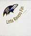 Baltimore Ravens Hooded Baby Towel (White)