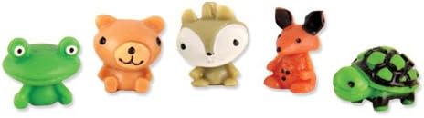 RARE Hand Painted Sqwishland Zoo Mania 2 Collection Complete Set Of 5 With Game Codes