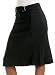 Women's Buckle Tab Waist Stretch Skirt