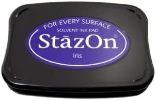 6 Pack STAZON INK PAD IRIS Papercraft, Scrapbooking (Source Book)
