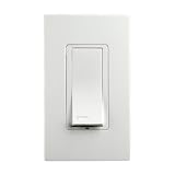 Switches: Leviton VZS15-1LZ Vizia 15A 120-Volt AC Electronic Switch with LED Locator, White, Ivory and Light Almond