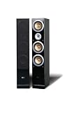 Pure Acoustics QX-900 Triple 6.5-Inch Floor-standing Loudspeaker  (Black, Pair)