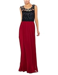 Sexy Chiffon/Polyester Backless Lace Sleeveless Party Dress/Wedding Dress/Maxi Dress 