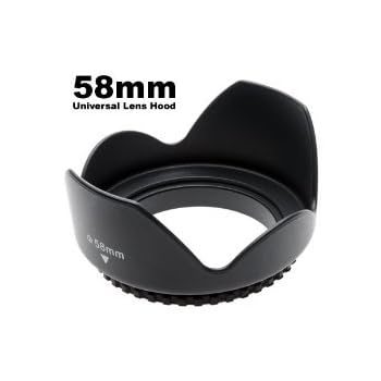 Set A Shopping Price Drop Alert For DIGI EW-60C 58mm Hard Lens Hood for Canon EF-S 18-55mm f/3.5-5.6 IS Zoom Lens (with EOS 50D, 7D, Rebel XSi, XS, T1i, T2i Digital SLR Camera)