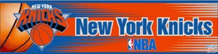 NBA Basketball New York Knicks Bumper Sticker (2-Pack)
