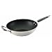 KitchenAid Gourmet Essentials Brushed Stainless-Steel 12-Inch Nonstick Stir Fry