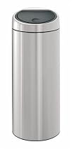 Brabantia Touch Bin, Matt Steel, 30 Litre