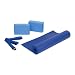 Yoga Starter-Set : 2 Yogablöcke 1 Band + 1 Matte