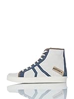 Galliano Zapatillas abotinadas (Beige / Cielo)