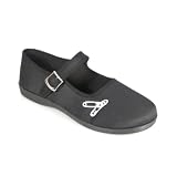 Punk Shoes Womens Safety Pin Mary Jane Shoes