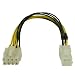 8 pin to 4 pin ATX mainboard power adapter 0.2m