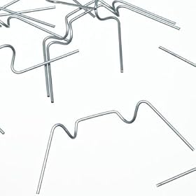 Galvanised Wire Glazing Clips x 100 for Greenhouses