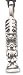 Indian Style Chief Totem Pole Pewter Pendant Necklace