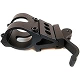 Monstrum Tactical 1" Offset Picatinny/Weaver Rail Mount for Flashlights with Quick Release