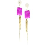 Gemma Redux Pink Tetra Earrings