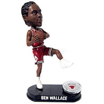 Ben Wallance Chicago Bulls Platinum Bobble Head