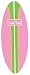 LA Rug Surfboard Pink Rug 16"x47"