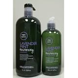 Paul Mitchell Tea Tree Lavender Mint Moisturizing Shampoo (33.8 oz) and Conditioner (16.9 oz) Duo
