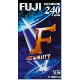 Fuji VHS SD E-240 Blank Video Tapes (Pack of 3) [Electronics]