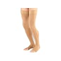 Mediven Plus Thigh High 20-30mmHg, Open Toe, Regular Length, Silicone Top Band