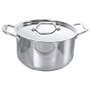 Buckingham Deep Induction Casserole with Stainless Steel Lid 24 cm, 5.8 L