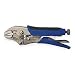 Westward 1ECF9 Curved Jaw Locking Pliers, 7 In, Soft Grip