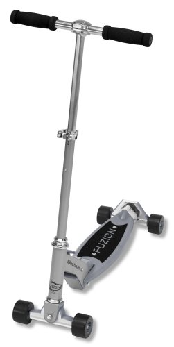 Fuzion Scooter Kinder Electron, silber, 312