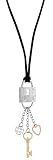Miss Sixty Secret Collection Lock-and-Key Charm Pendant