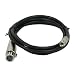 HDE&reg; 6FT XLR 3 Pin F to RCA M Cable