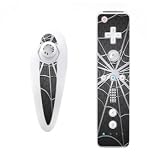 Webbing Design Nintendo Wii Nunchuk + Remote Controller Protector Skin Decal Sticker
