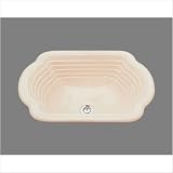 Bates & Bates P1621.WH Diana Drop In Bathroom Sink in White