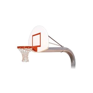 First Team Tyrant Max In-Ground Basketball Hoop with 54 Inch Aluminum Backboard