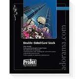 Projet Extra Heavyweight Card Stock, Double Sided Matte Inkjet Paper, 11.7 mil., 8 x 10, 50 Sheet Pack