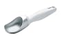 Zyliss 71372 Metal Ice-Cream Scoop with Ergonomic Plastic Handle, White