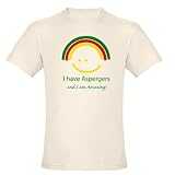 Aspergers ... Amazing Organic Cotton Tee Autism Organic Men's Fitted T-Shirt by CafePress