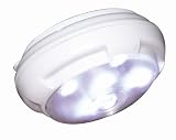 Viatek Stick Em 5 LED Puck Light with Directions and 5 Minute Timer, Set of 3
