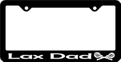Lax Dad License Plate Frame