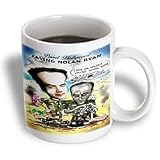Londons Times Funny Music Cartoons - Saving Nolan Ryan - Mugs