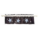 Rock 'N Roll Window Valance by Lambs & Ivy