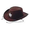 Kinder Cowboyhut braun