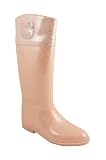 Women's Twenty10 Footwear Licensed Sanrio Hello Kitty Angelina Glitter Rainboots Pink