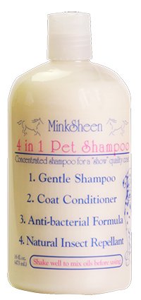 minksheen dog shampoo
