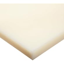Nylon 6/6 Sheet, Opaque White, Standard Tolerance, Meets ASTM D4066