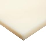 Nylon 6/6 Sheet, White, 1/8 Thick, 12 Width, 12 Length