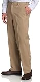  : Docker's Men's Flat Front Comfort Khaki, Khaki, 30x32