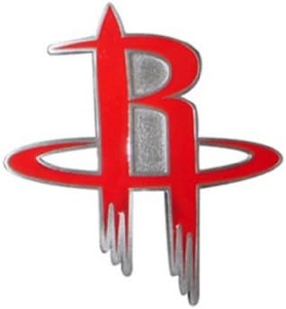 NBA Houston Rockets Belt Buckle, Silver
