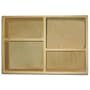 New Pine Wood CD Blu Ray DVD Storage Cabinet - Handcrafted in the USA!