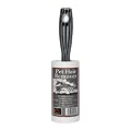 The Caraselle Pet Hair Remover Sticky Lint Roller Brush 7.5metres long roll of sticky paper with adhesive surface which can be torn off & thrown away once used. Designed for removing lint, dust & animal hair from clothes & upholstery
