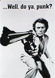 Dirty Harry Clint Eastwood ( Do Ya Punk ? ) Poster 24x36